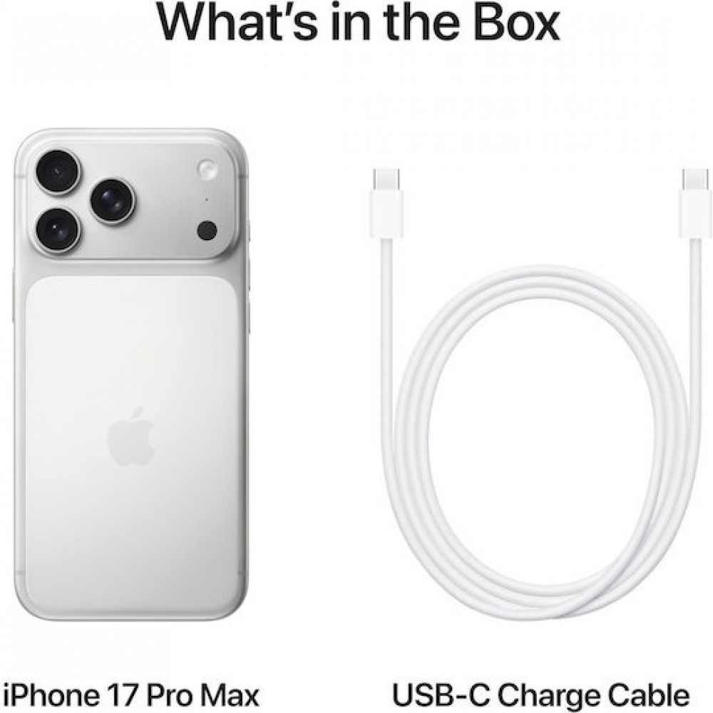 Apple iPhone 17 Pro Max 5G (12GB/512GB) Silver GR