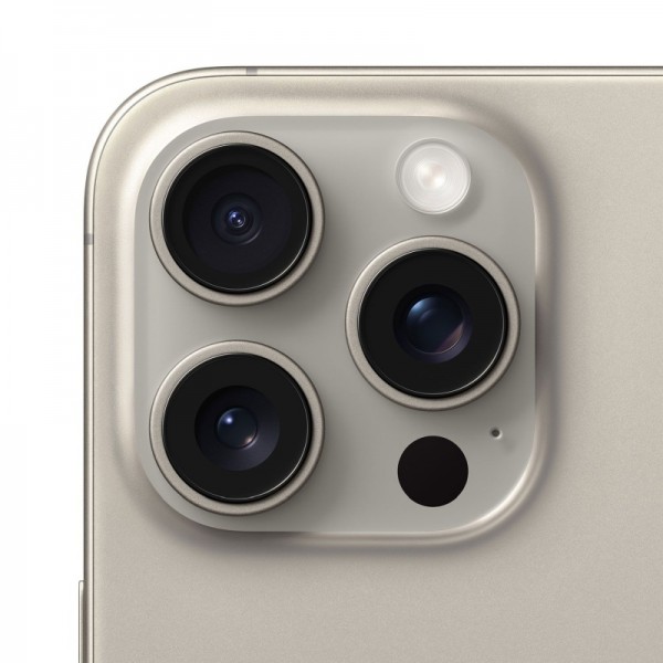 Apple iPhone 15 Pro 5G (8GB/128GB) Natural Titanium Εκθεσιακό (1 Year Waranty)  89% + Battery 