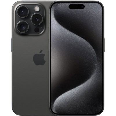 Apple iPhone 15 Pro 5G (8GB/128GB) Black Titanium Εκθεσιακό (1 Year Warranty) 86% + Battery 