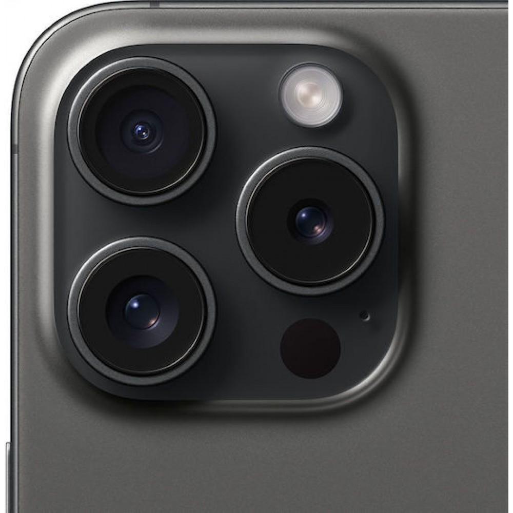 Apple iPhone 15 Pro 5G (8GB/128GB) Black Titanium Εκθεσιακό (1 Year Warranty) 86% + Battery 