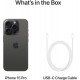 Apple iPhone 16 Pro 5G (8GB/128GB) Black Titanium Εκθεσιακό NEW Open Box (Εργοστασιακή Εγγύηση Έως 16/09/26) 100% Battery