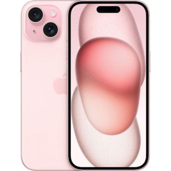Apple iPhone 15 (6GB/128GB) Pink Εκθεσιακό (1 Year Warranty) 88% + Battery