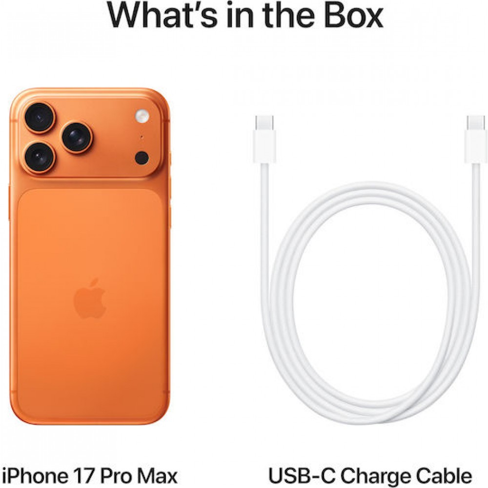 Apple iPhone 17 Pro Max 5G (12GB/512GB) Cosmic Orange EU
