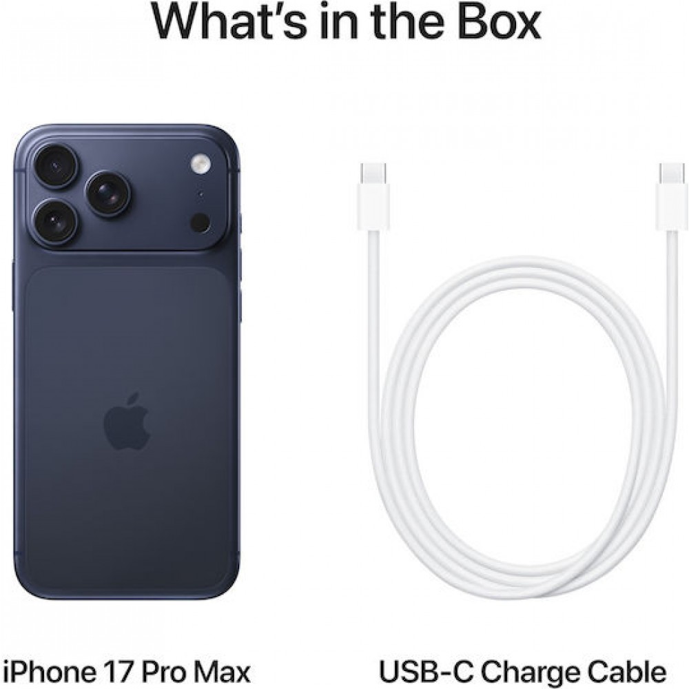 Apple iPhone 17 Pro Max 5G (12GB/512GB) Deep Blue GR