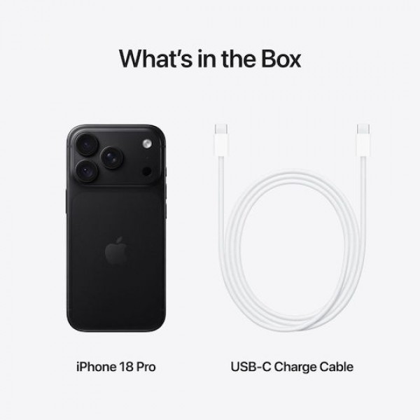Apple iPhone 18 Pro 5G (12GB/512GB) Black GR