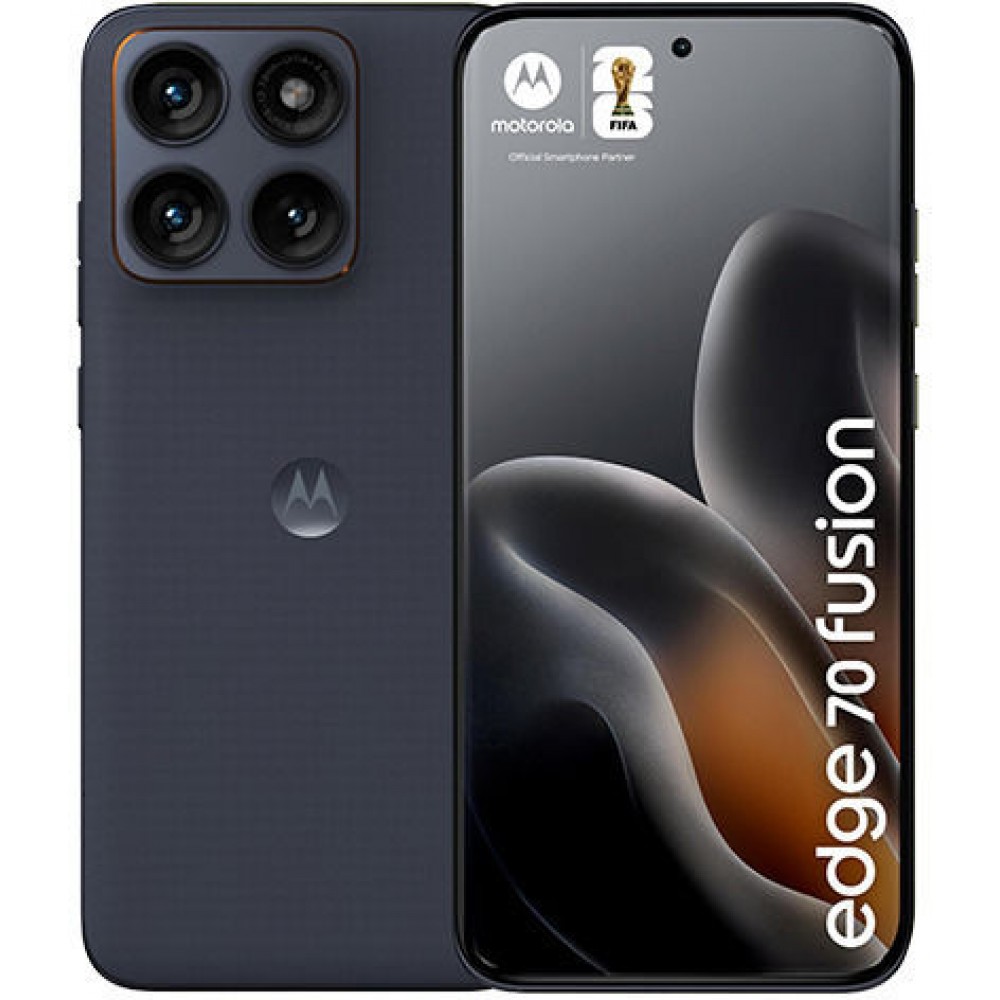 Motorola Edge 70 Fusion 5G (8GB/256GB) Pantone Silhouette (Black/Noir) EU