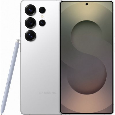 Samsung Galaxy S25 Ultra 5G (12GB/256GB) Titanium White Silver GR