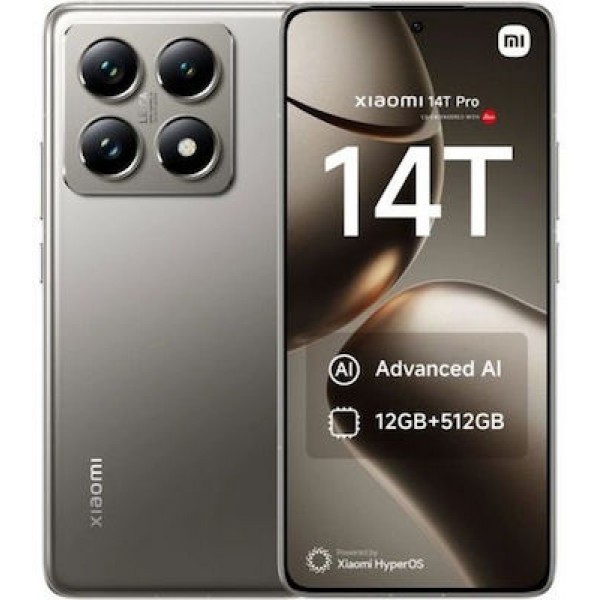Xiaomi 14T Pro 5G (12GB/512GB) Titan Gray EU