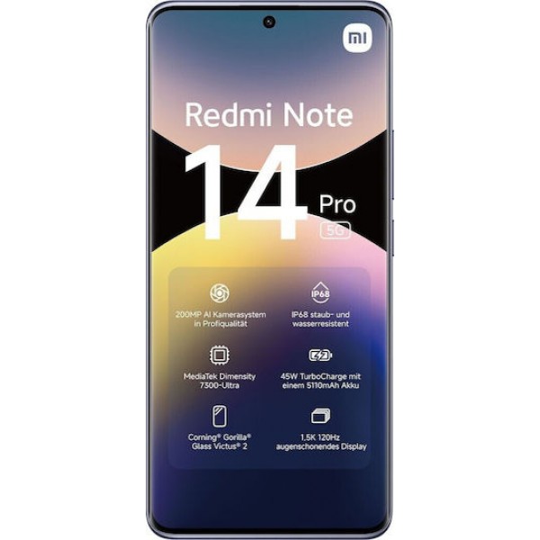 Xiaomi Redmi Note 14 Pro 5G (12GB/512GB) Lavender Purple EU