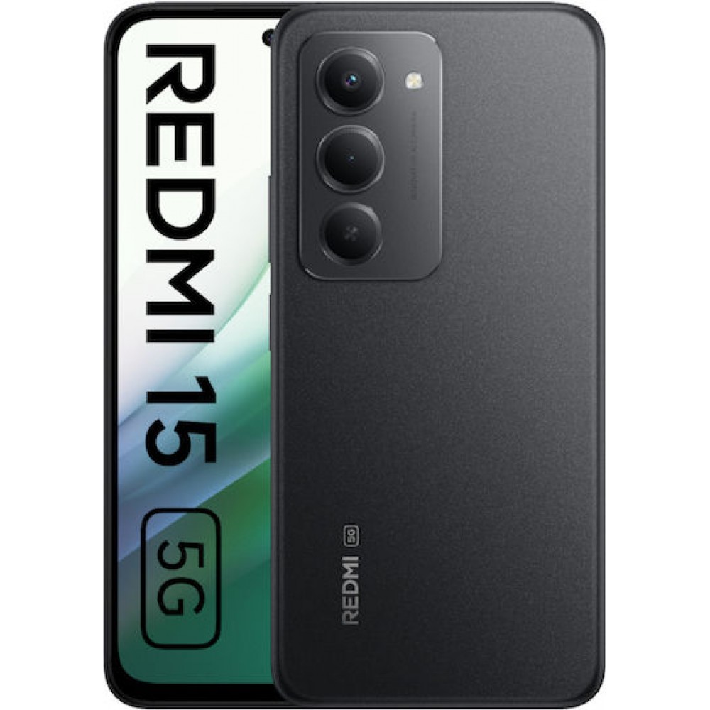 Xiaomi Redmi 15 5G (4GB/128GB) Midnight Black EU