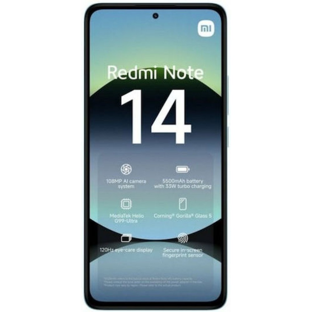 Xiaomi Redmi Note 14 4G (6GB/128GB) Ocean Blue EU