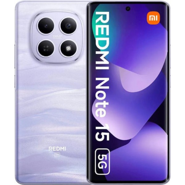 Xiaomi Redmi Note 15 5G NFC (6GB/128GB) Mist Purple EU