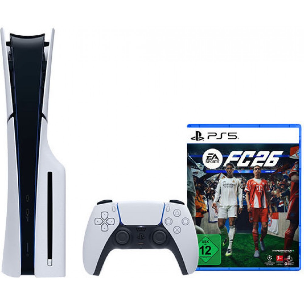 Sony Playstation 5 Slim Disc Edition & EA Sports FC26