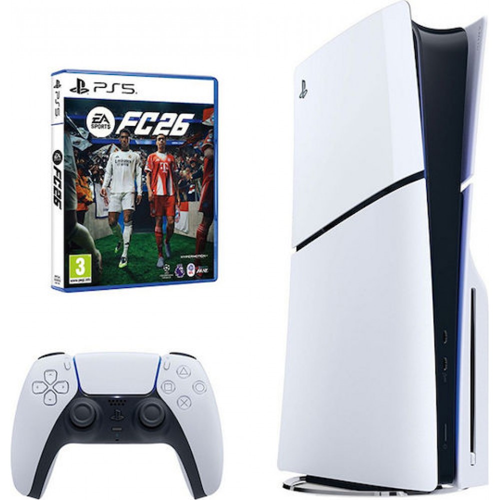 Sony Playstation 5 Slim Disc Edition & EA Sports FC26