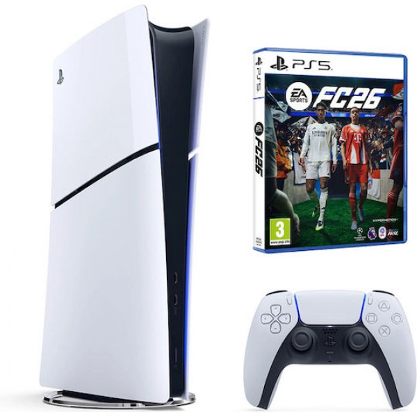 Sony Playstation 5 Slim Digital Edition & EA Sports FC26