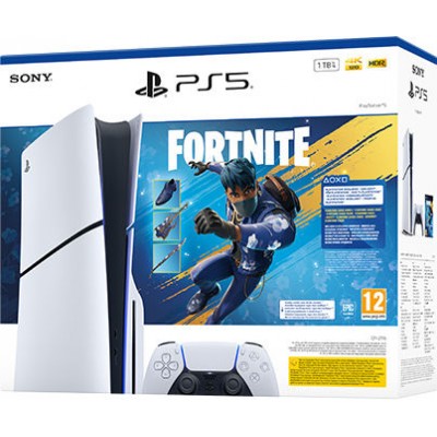 Sony Playstation 5 Slim Disc Edition &  Fortnite Flowering Chaos
