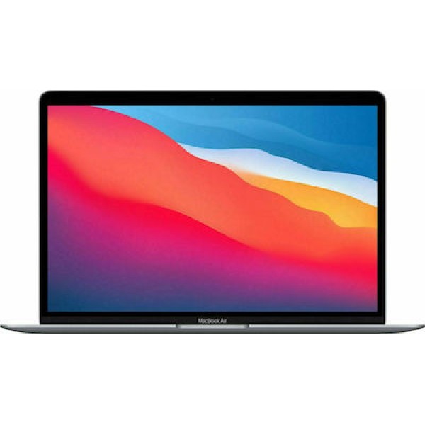 Apple MacBook Air 13.3" (M1/8GB/256GB/Retina Display) (2020) Space Gray Εκθεσιακό  (Εργοστασιακή Εγγύηση εως 10/10/25) 93% Battery