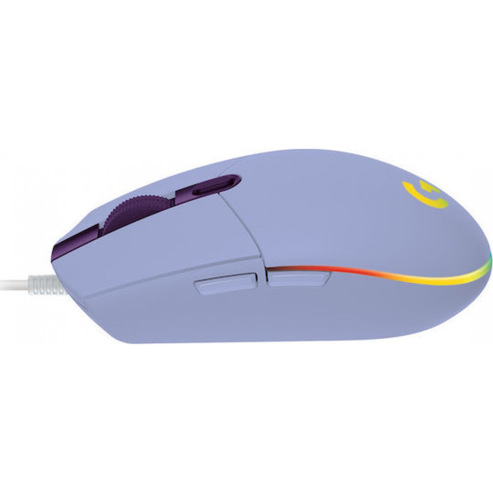 Logitech G203 Lightsync Gaming Mouse Purple