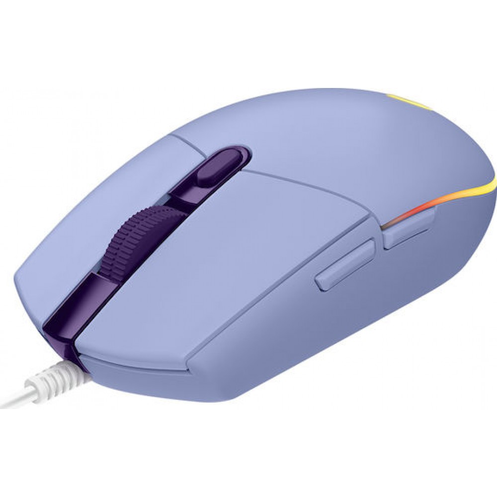 Logitech G203 Lightsync Gaming Mouse Purple
