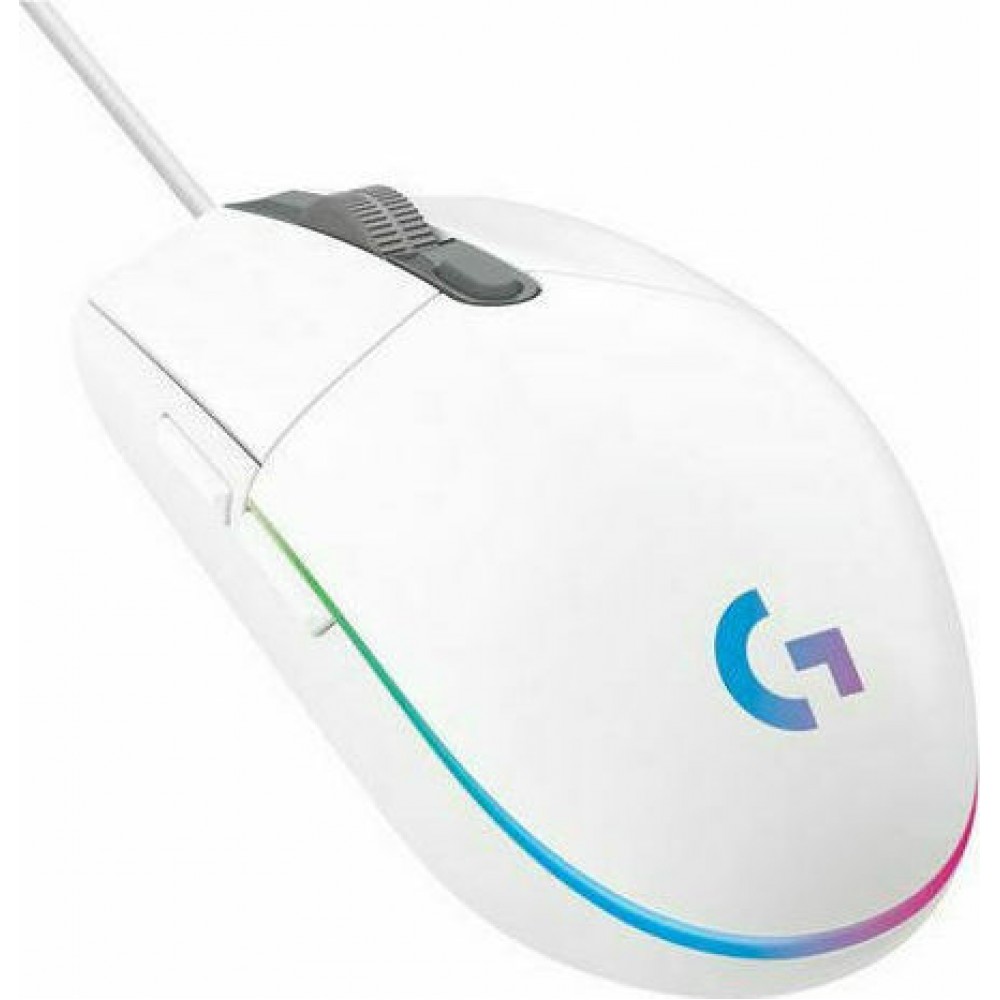 Logitech G203 Lightsync Gaming Mouse White