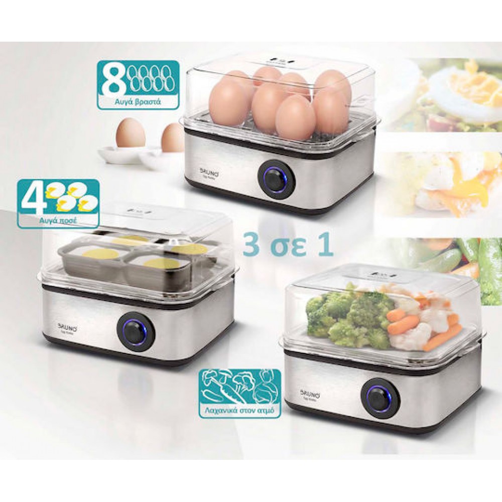 Bruno BRN-0156 Egg Boiler Silver