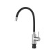 BRUNO M54804-006c-S626 Μπαταρία Κουζίνας Εύκαμπτή Black