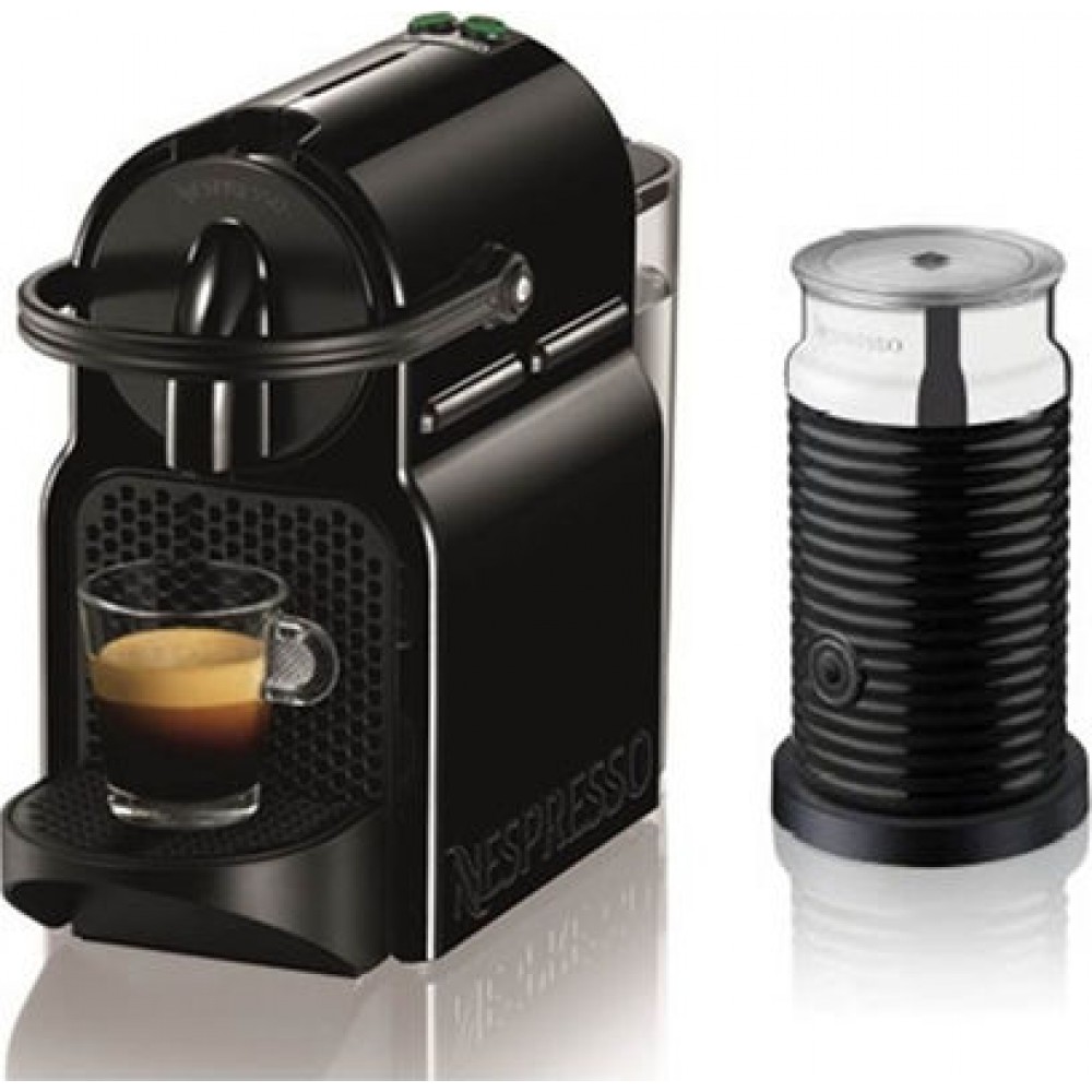 Delonghi Inissia EN80.BAE Καφετιέρα για Κάψουλες Nespresso Πίεσης 1260W Πίεσης 19bar Μαυρη