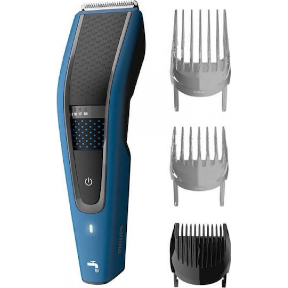 Philips Series 5000 Επαναφορτιζόμενη Κουρευτική Μηχανή Μπλε HC5612/15