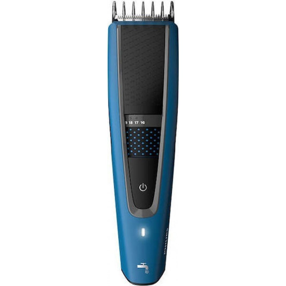 Philips Series 5000 Επαναφορτιζόμενη Κουρευτική Μηχανή Μπλε HC5612/15