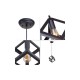 Powertech HLL-0011 Ceiling Lamp Black