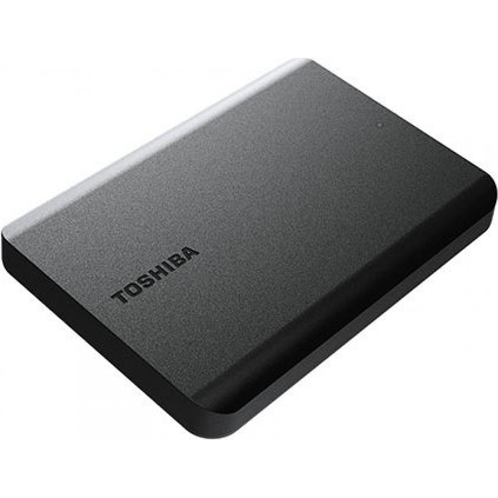 Toshiba Canvio Basics 2022 Portable HDD 1TB Black (HDTB510EK3AA)  
