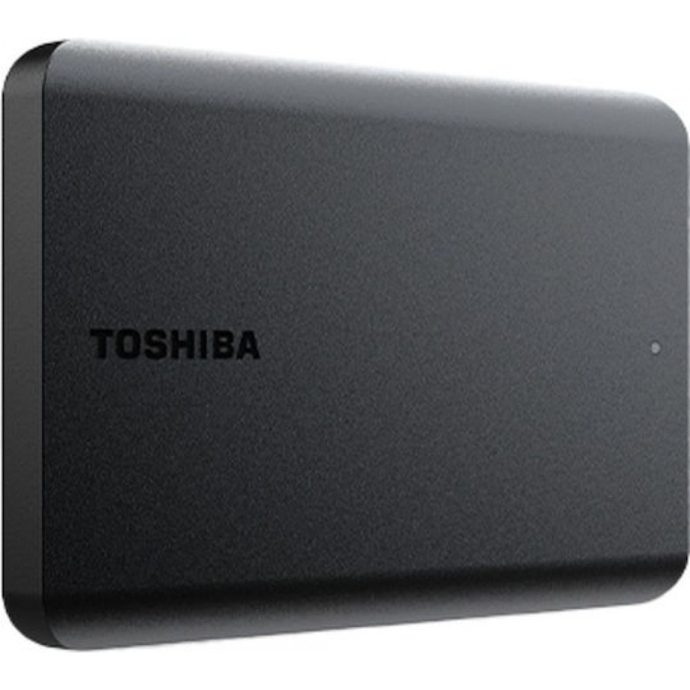 Toshiba Canvio Basics 2022 Portable HDD 1TB Black (HDTB510EK3AA)  