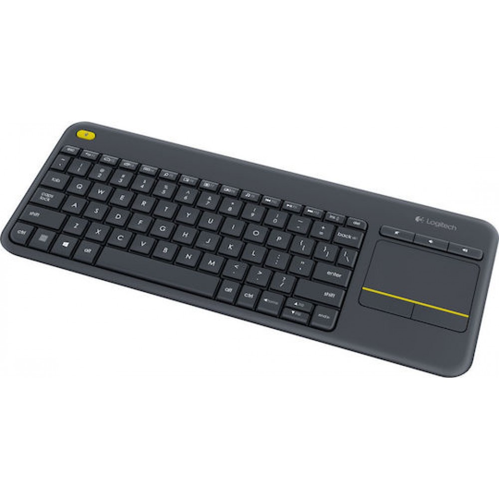 Logitech K400 Plus Wireless Keyboard US Black