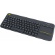 Logitech K400 Plus Wireless Keyboard US Black