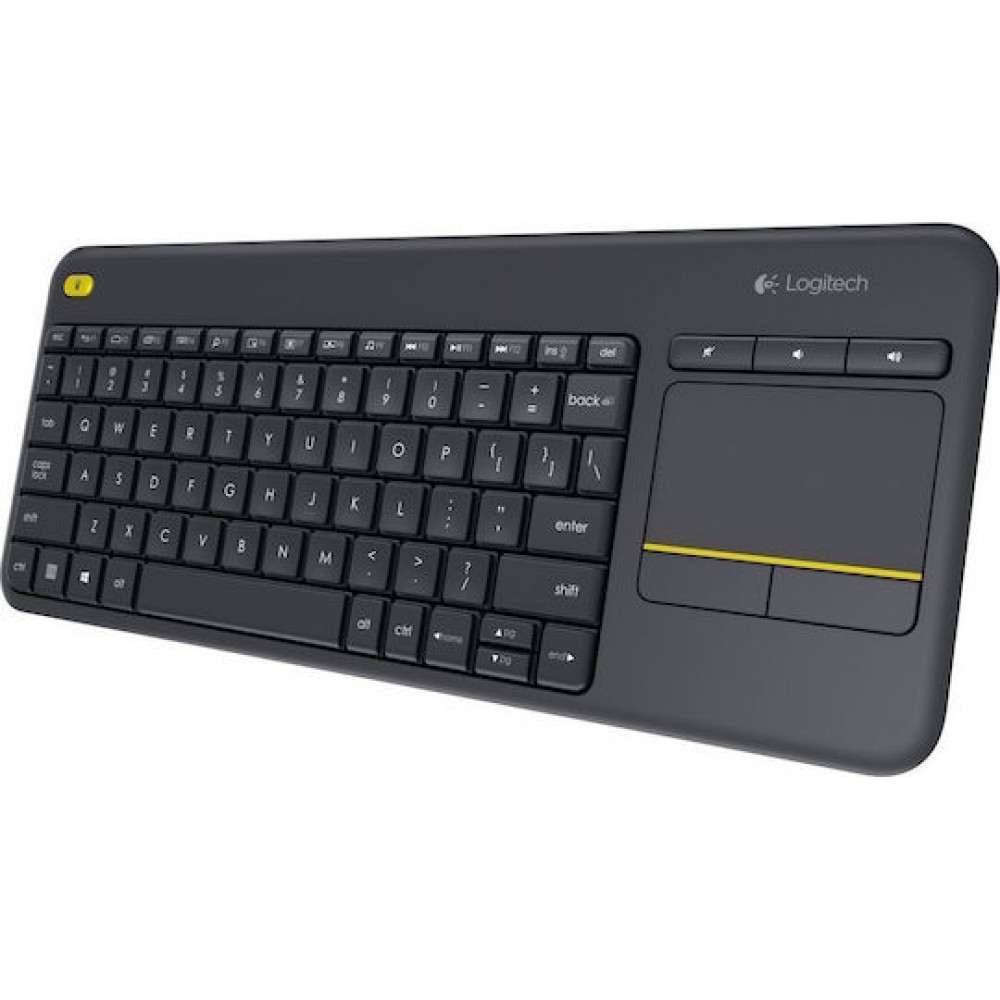 Logitech K400 Plus Wireless Keyboard US Black