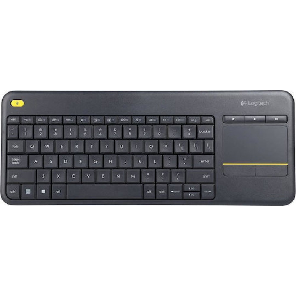 Logitech K400 Plus Wireless Keyboard US Black