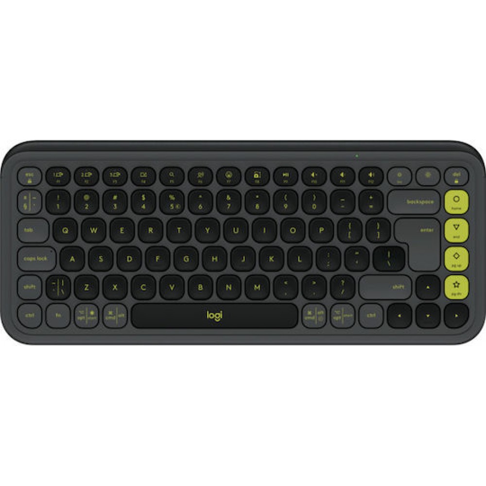 Logitech Pop Icon Wireless Bluetooth Keyboard US Graphite
