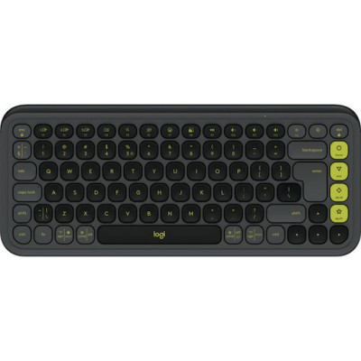 Logitech Pop Icon Wireless Bluetooth Keyboard US Graphite