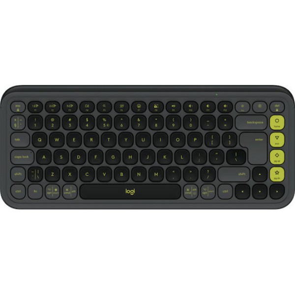 Logitech Pop Icon Wireless Bluetooth Keyboard US Graphite