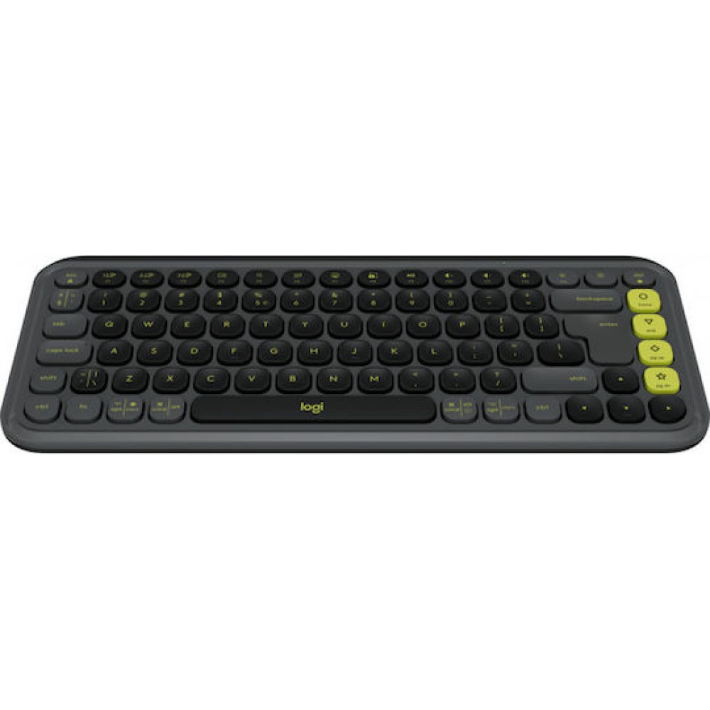 Logitech Pop Icon Wireless Bluetooth Keyboard US Graphite