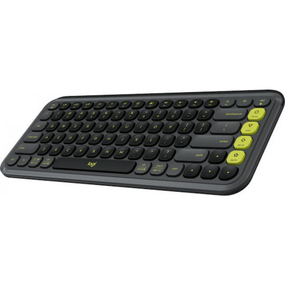 Logitech Pop Icon Wireless Bluetooth Keyboard US Graphite