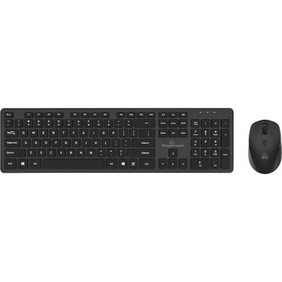 Powertech Keyboard + Mouse Set Black (PT-1189)