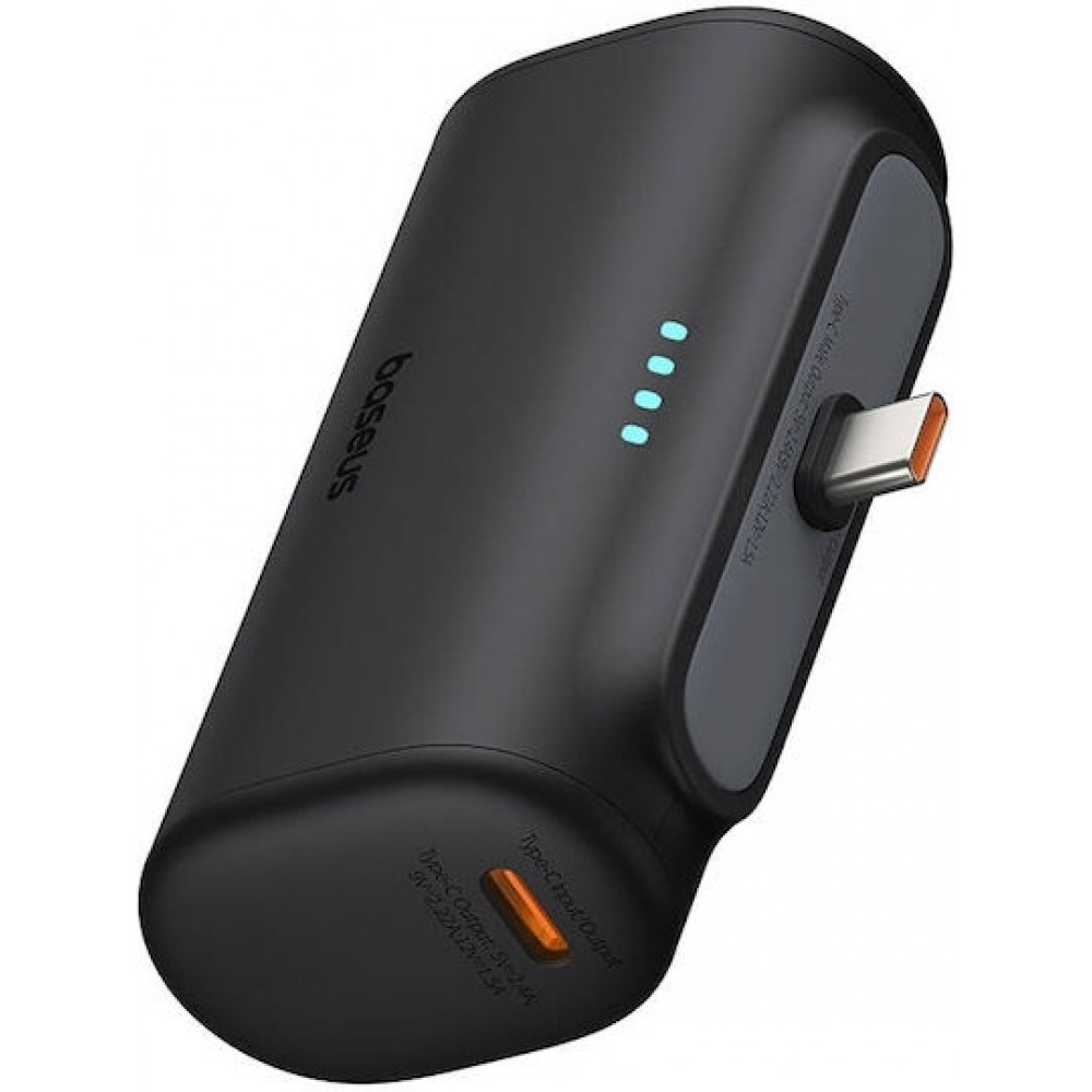 Baseus Compact Powerbank 5000mAh 20W USB-C Edition Black