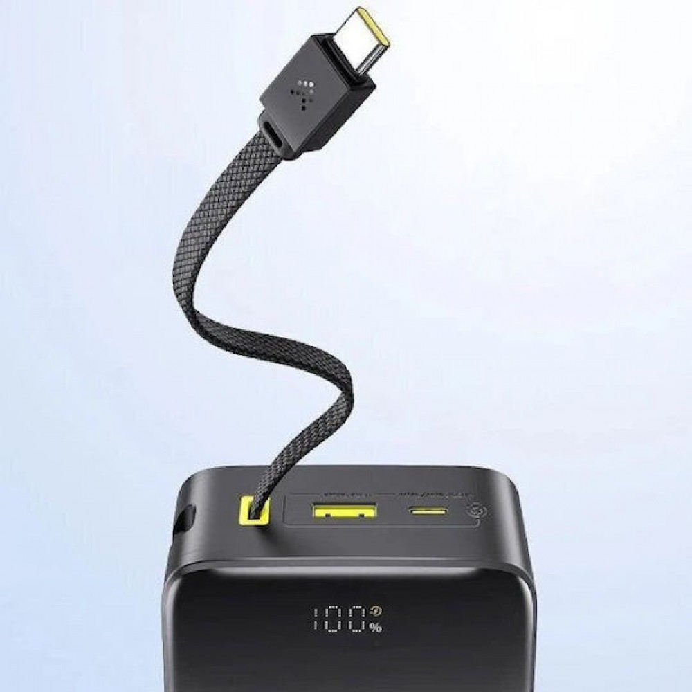Baseus Enerfill FC51 Bipow2 Pro PowerBank with USB-C Cable 30000mAh 22.5W Cosmic Black