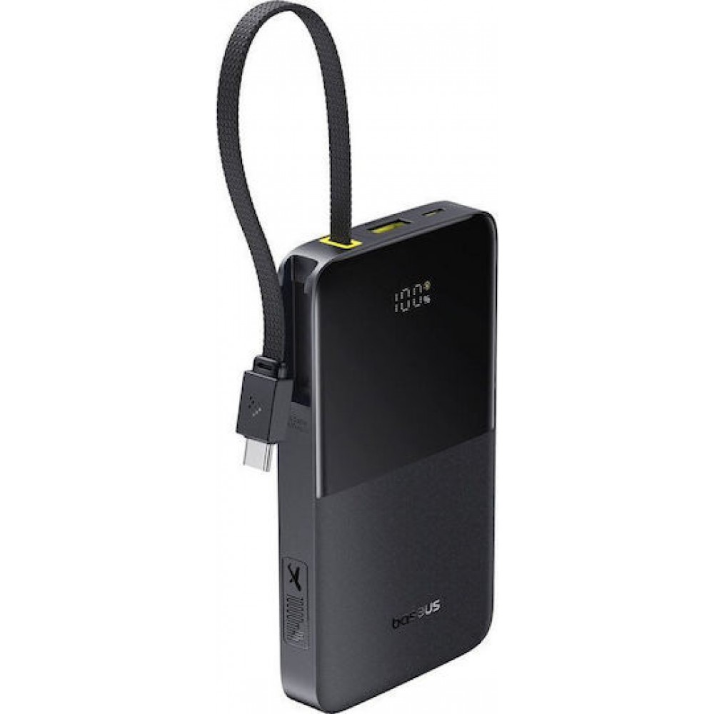 Baseus Enerfill FC51 Bipow2 Pro PowerBank with USB-C Cable 10000mAh 22.5W Cosmic Black