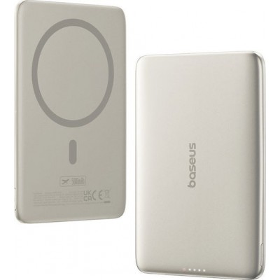 Baseus PicoGo AM41 Magnetic Powerbank 5000mAh 20W Natural Titanium