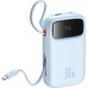 Baseus QPow 2 Powerbank with USB-C Cable 10000mAh 30W Blue