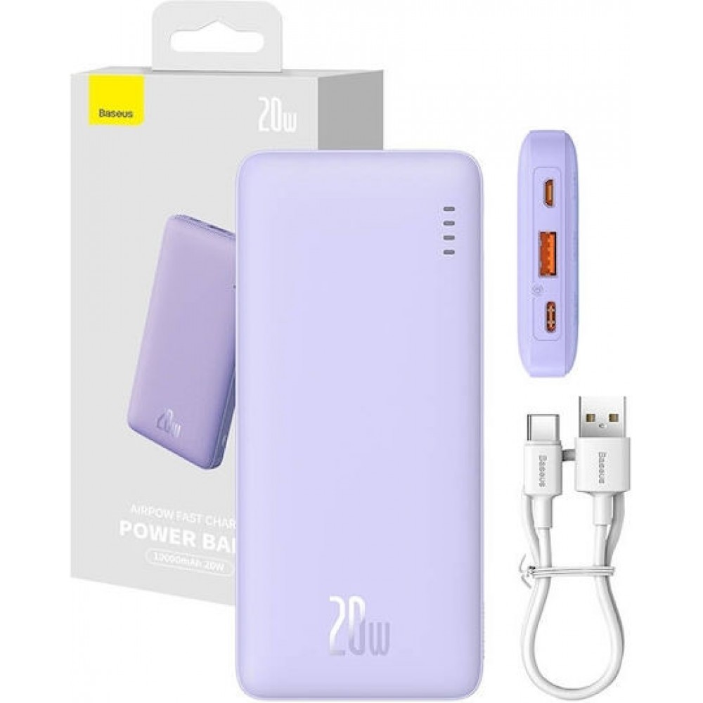Baseus Airpow Powerbank 10000mAh 20W Purple