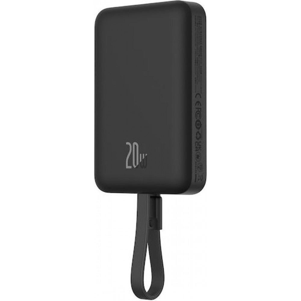 Baseus Magnetic Mini Powerbank with Lightning 10000mAh 20W Black