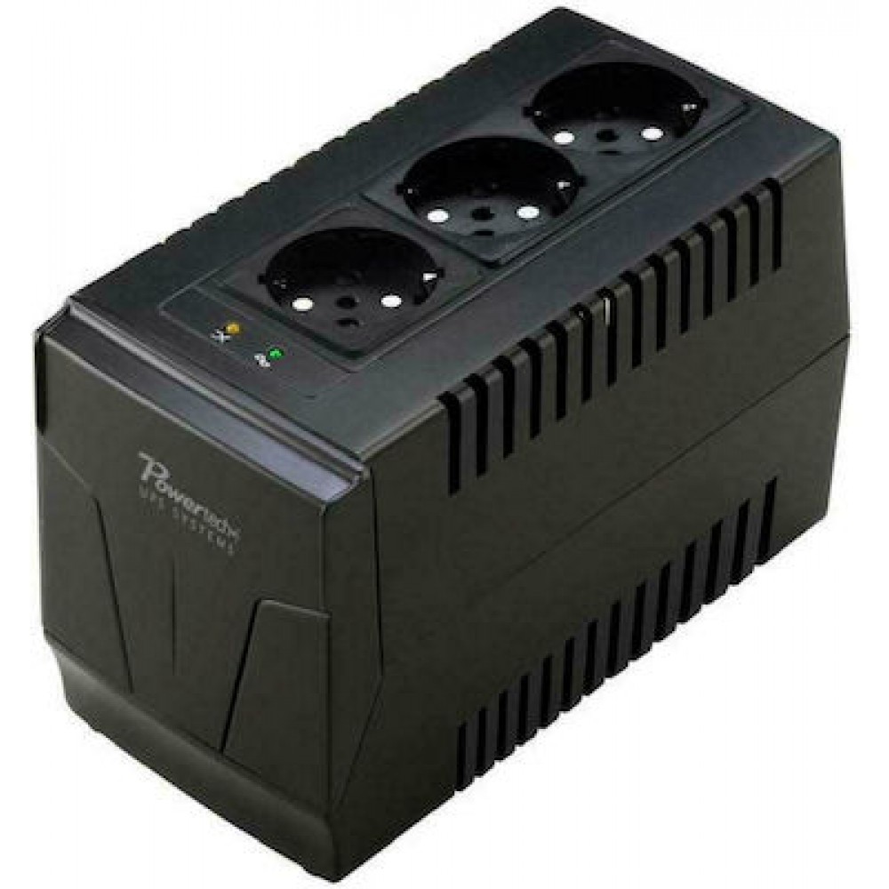 Powertech PT-AVR-1500 UPS Compact Stabilizer Black